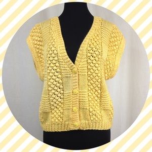 Jack Winter Vintage Handknitted Sweater Vest